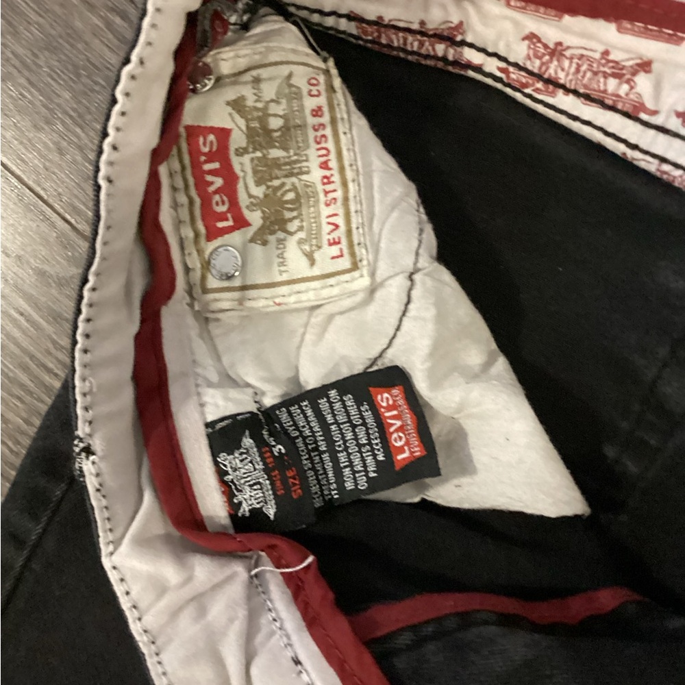 Men's Rare LEVIS Black Jeans - Picture 4 of 5